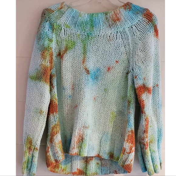 Free People Hand-dyed Sweater, Sz. L - Picture 2 of 5